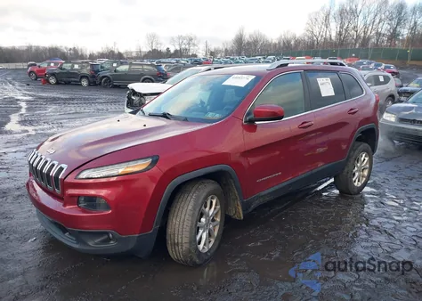 2015 Jeep Cherokee Latitude из США, поврежденный, VIN 1C4PJMCB4FW521552